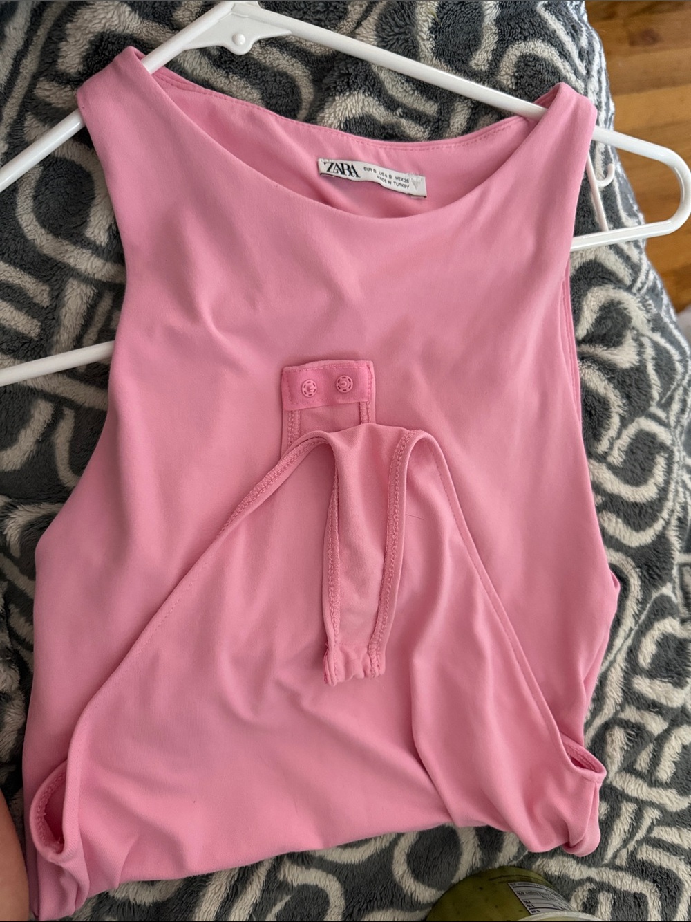 Zara Light Pink Body Suit Tank Top